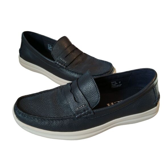 Coach Hybrid Driver Leather Loafers Shoes Size 10 1/2 D main image 7